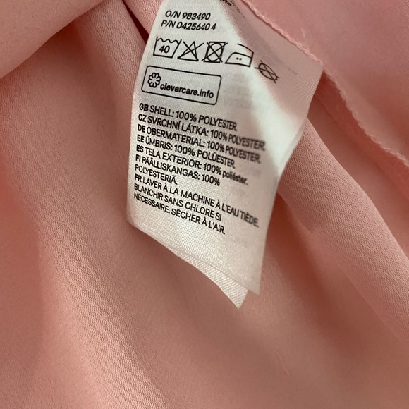 H&M Pink Chiffon Halter Dress - Picture 4 of 4